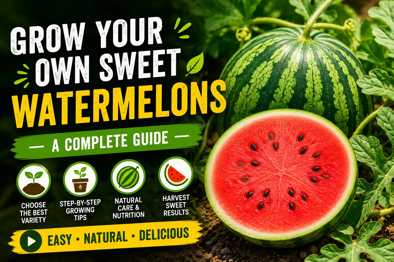 Grow Your Own Sweet Watermelons: A Complete Guide